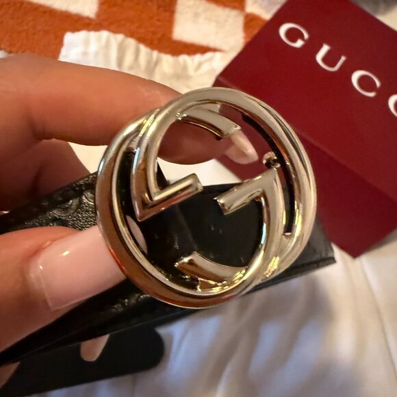 Gucci Belt with Interlocking G buckle - NEW Condtion - Picture 3 of 16